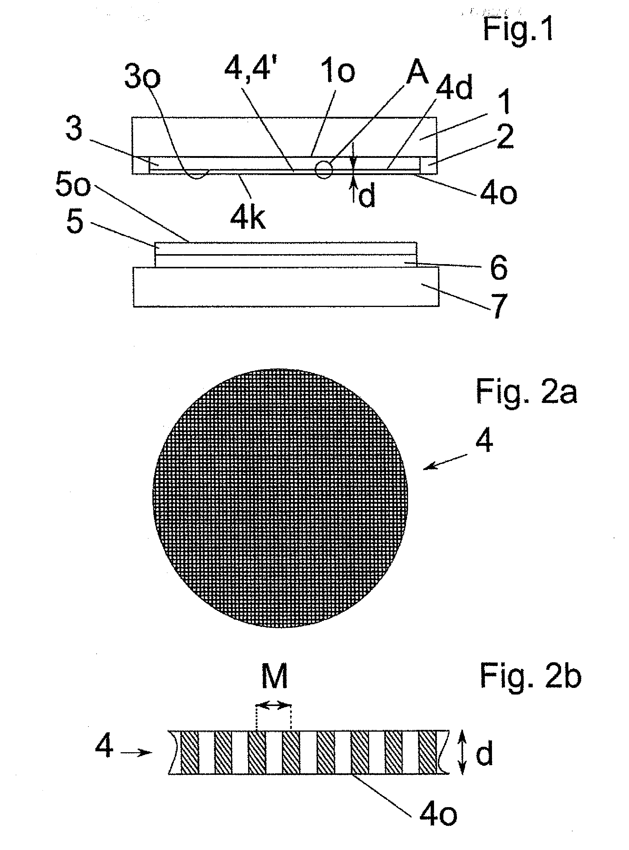 Pressure transfer plate for pressure transfer of a bonding pressure