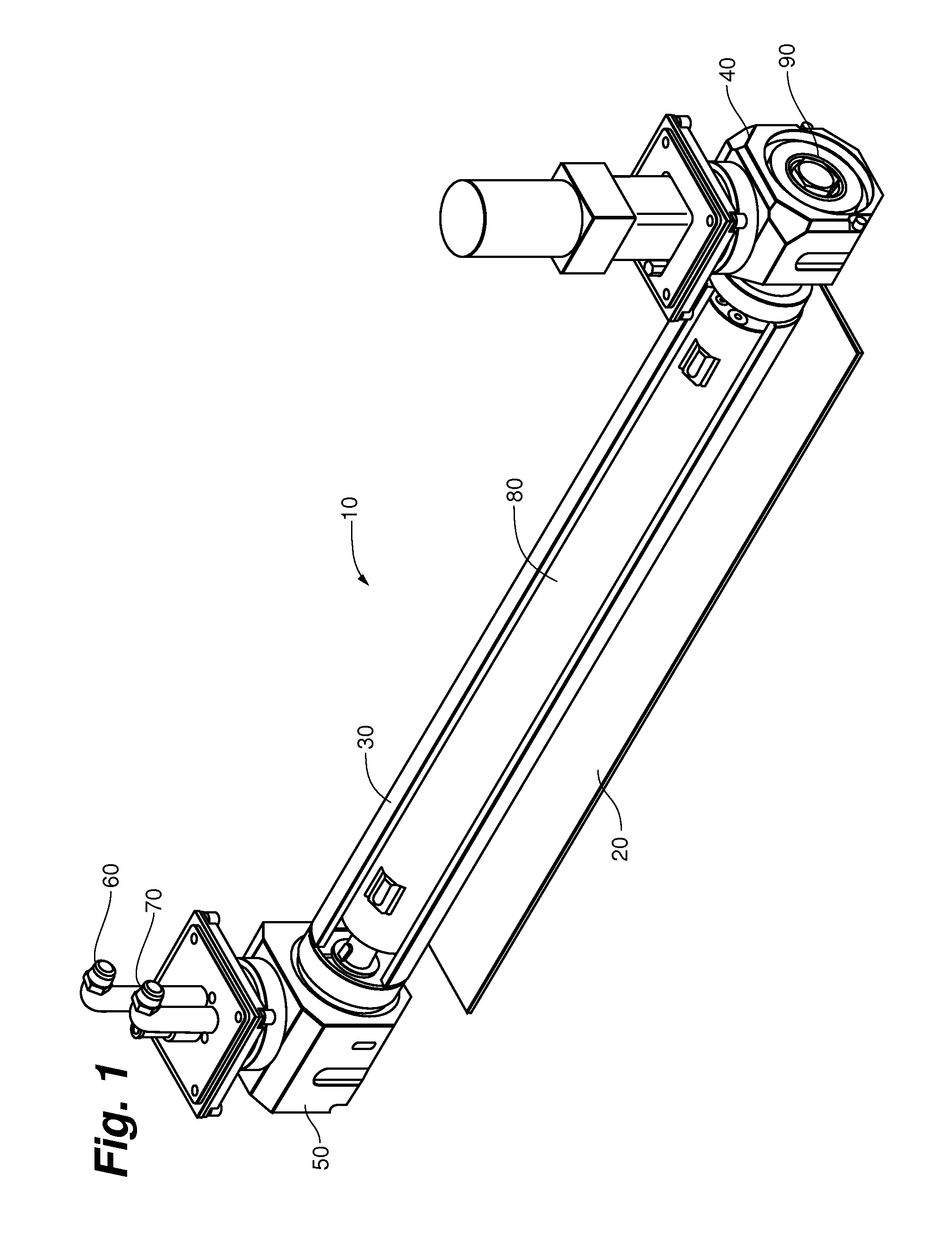 Cylindrical target with oscillating magnet for magnetron sputtering