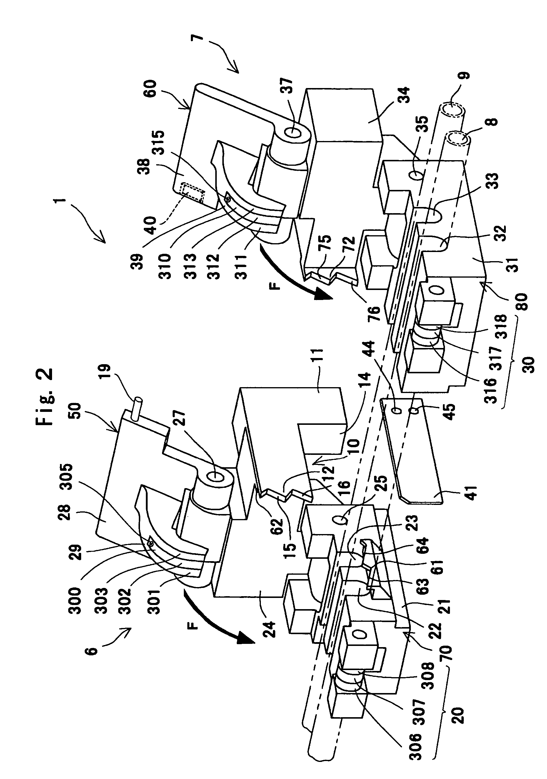 Tube clamp device and tube connection device