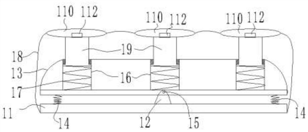 A massage headrest based on brain wave physiotherapy and Bianstone physiotherapy