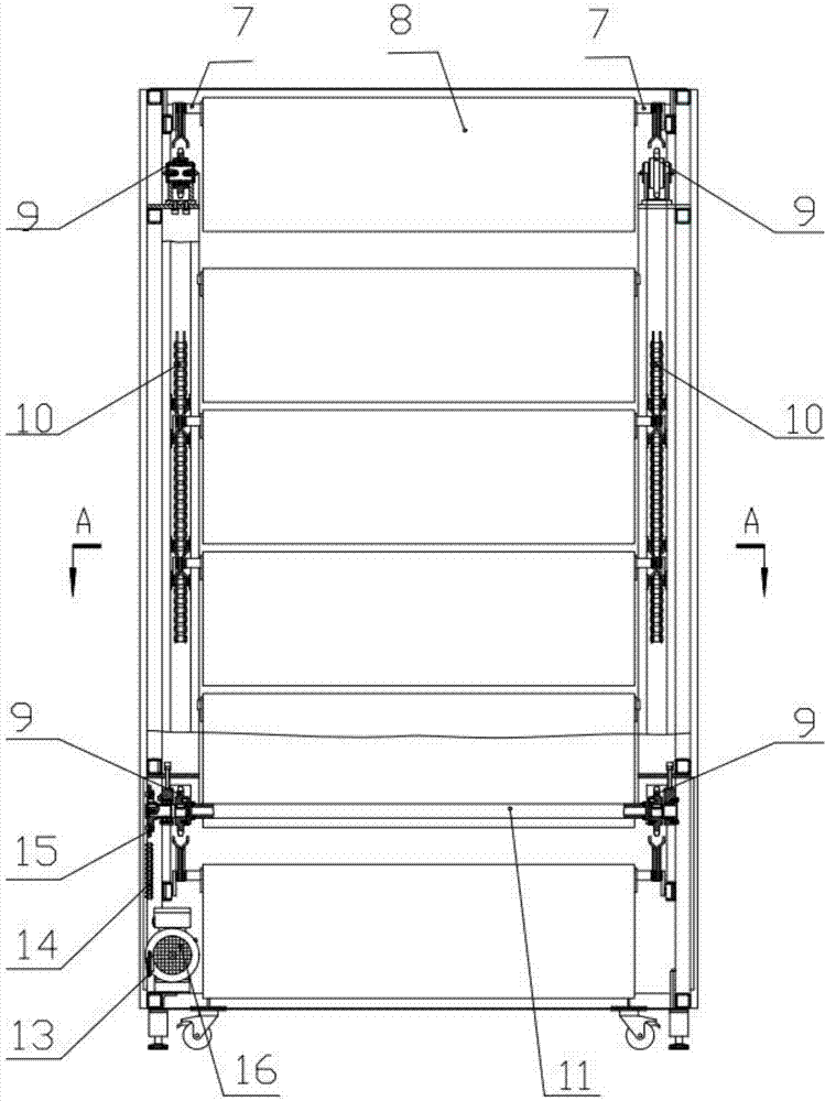 Automatic intelligent household cabinet and assembly method thereof