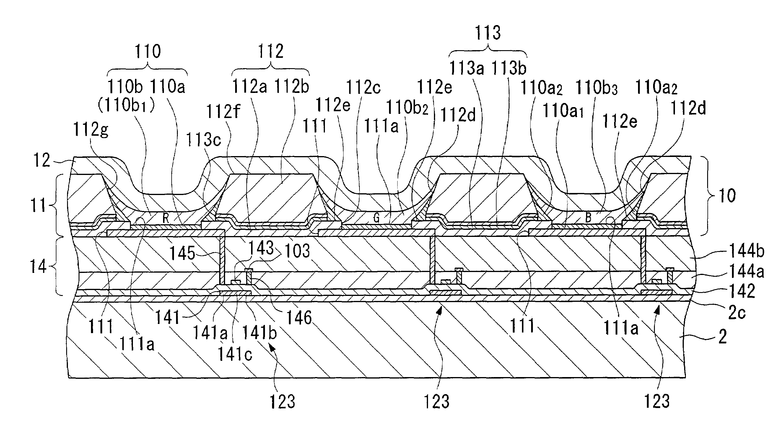Display device having light blocking layer, and electric device