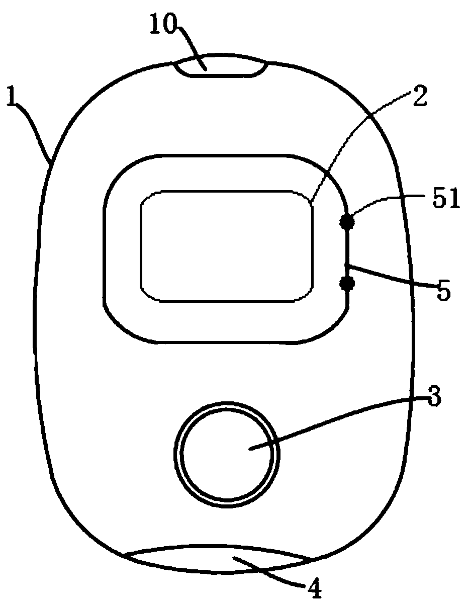 Blood glucose meter with data cloud analysis function