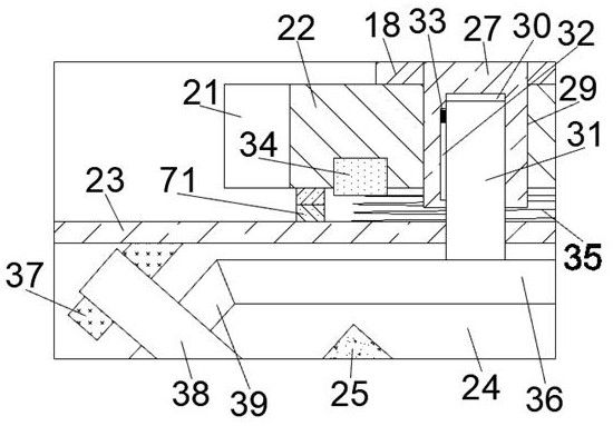 Portable metal pipeline opening chamfering device