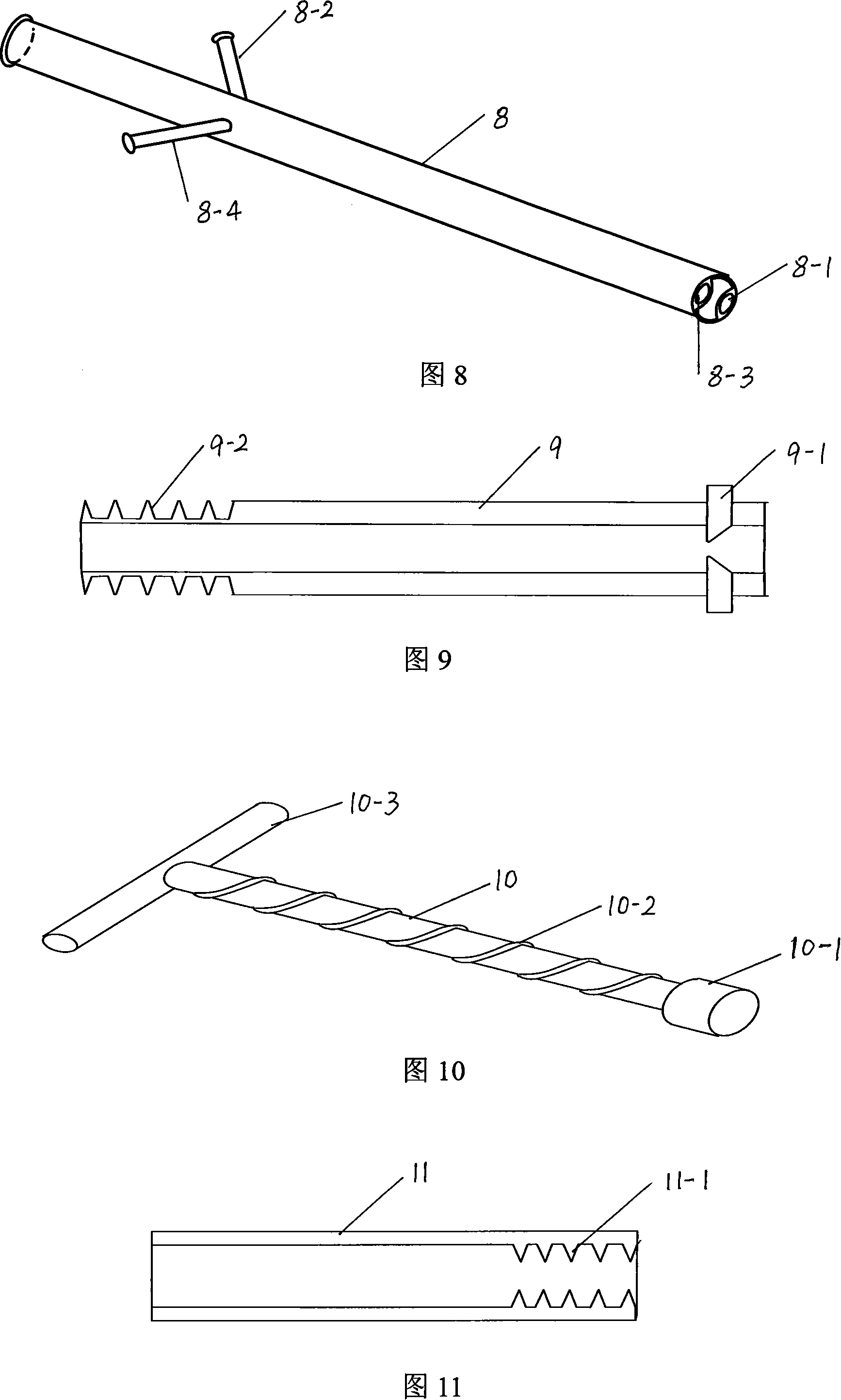 Micro-wound lubosacral spine anterior fusion inner fixation surgical instrument and using method