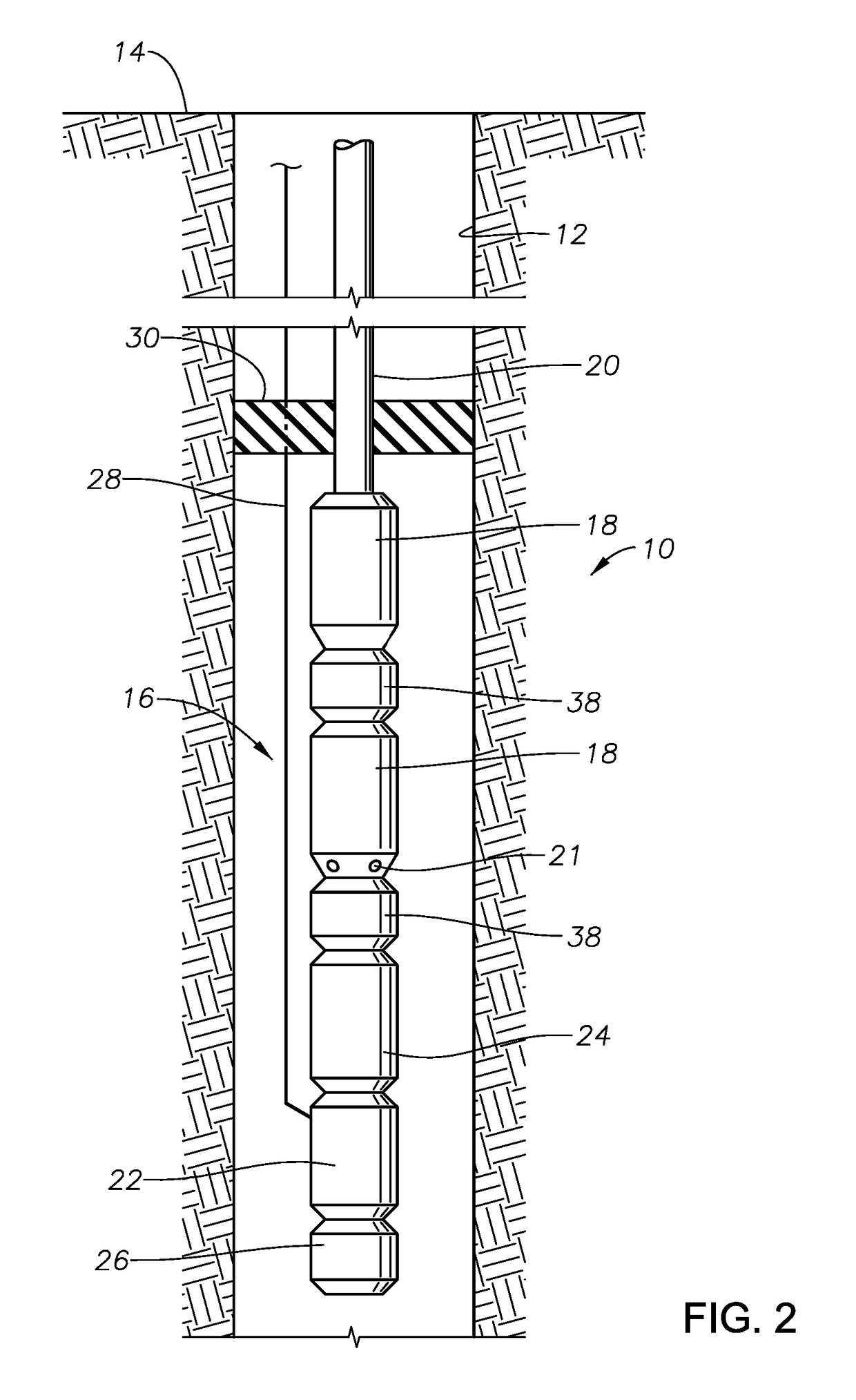 Electric Submersible Pump with Ultrasound for Solid Buildup Removal