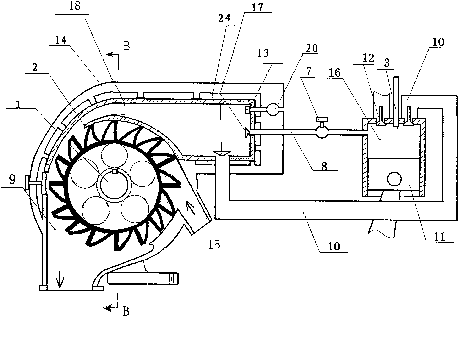 Double internal combustion super energy-saving engine