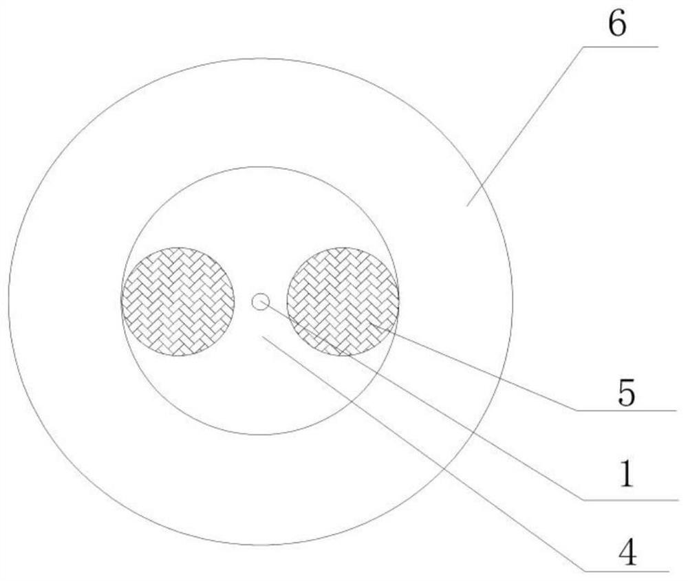 A radiation-resistant polarization-maintaining optical fiber and its preparation method and application