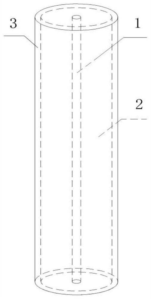 A radiation-resistant polarization-maintaining optical fiber and its preparation method and application