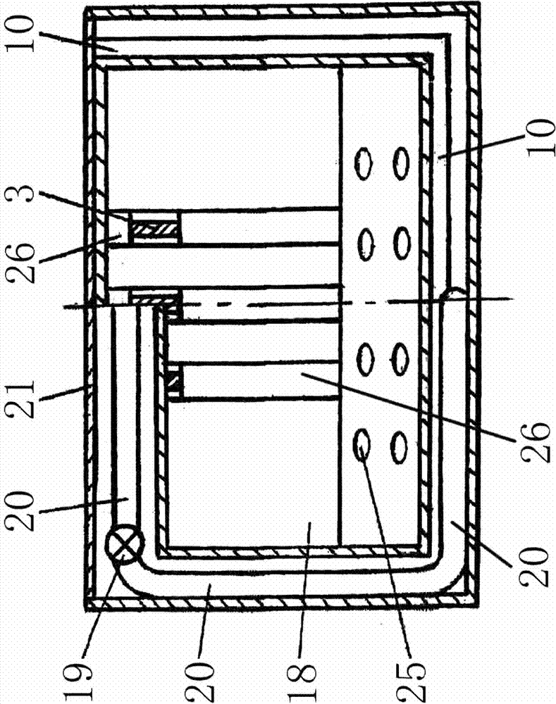 Multifunctional pedal extrusion type dehydration mop sink