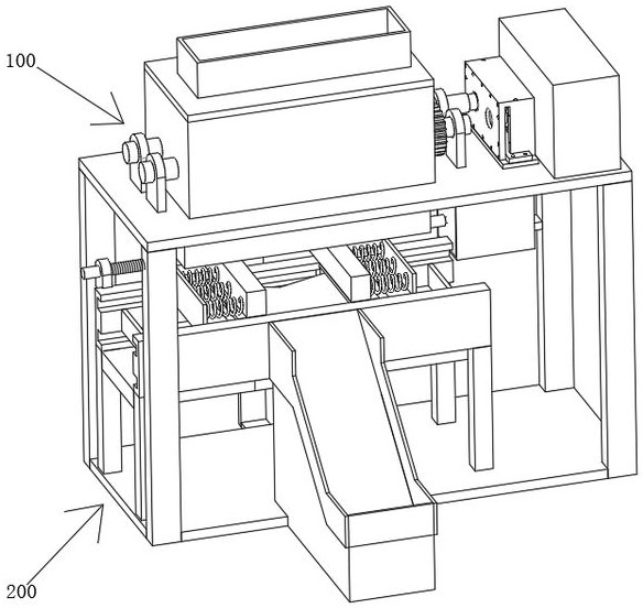 Compactor for recycling excess materials of hardware plates