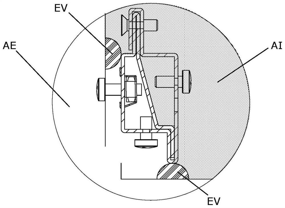 Structural profile for electrical cabinet