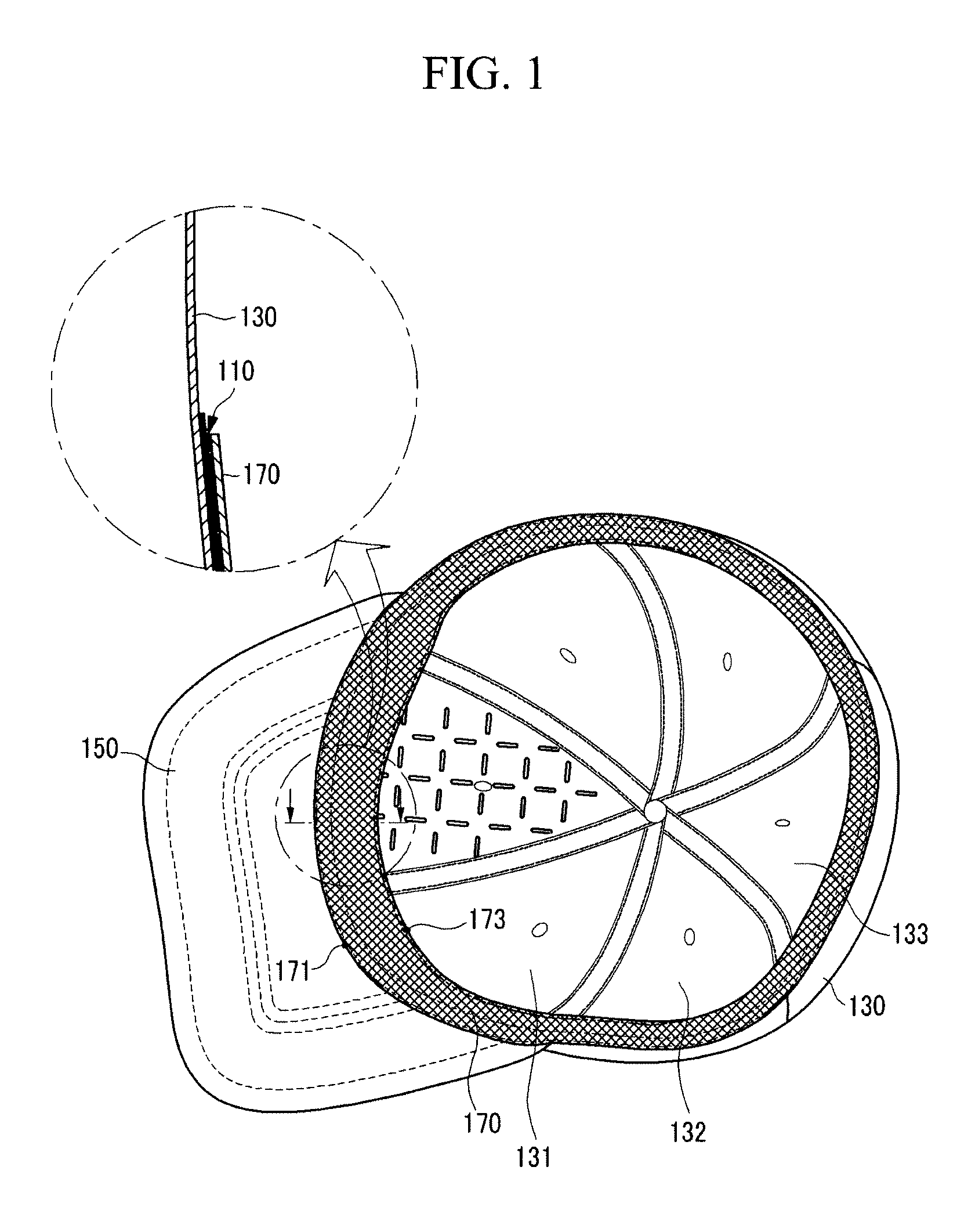 Flexile Plated Cooling Pack of Headwear and Method for Making the Same