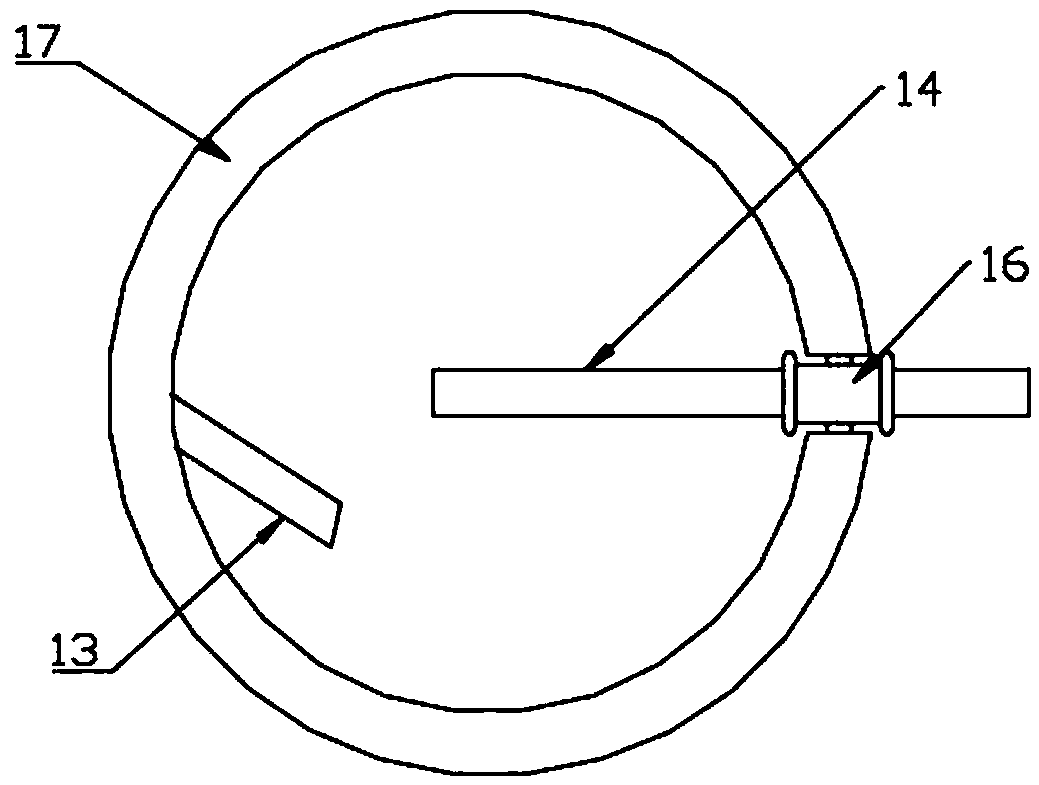 Fresh meat rapid mincing device used for meat ball manufacturing