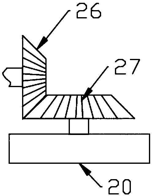 Fresh meat rapid mincing device used for meat ball manufacturing