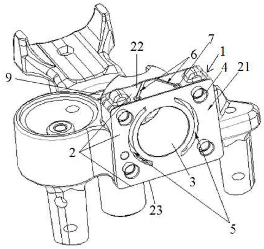 Compressor cylinder block machining method