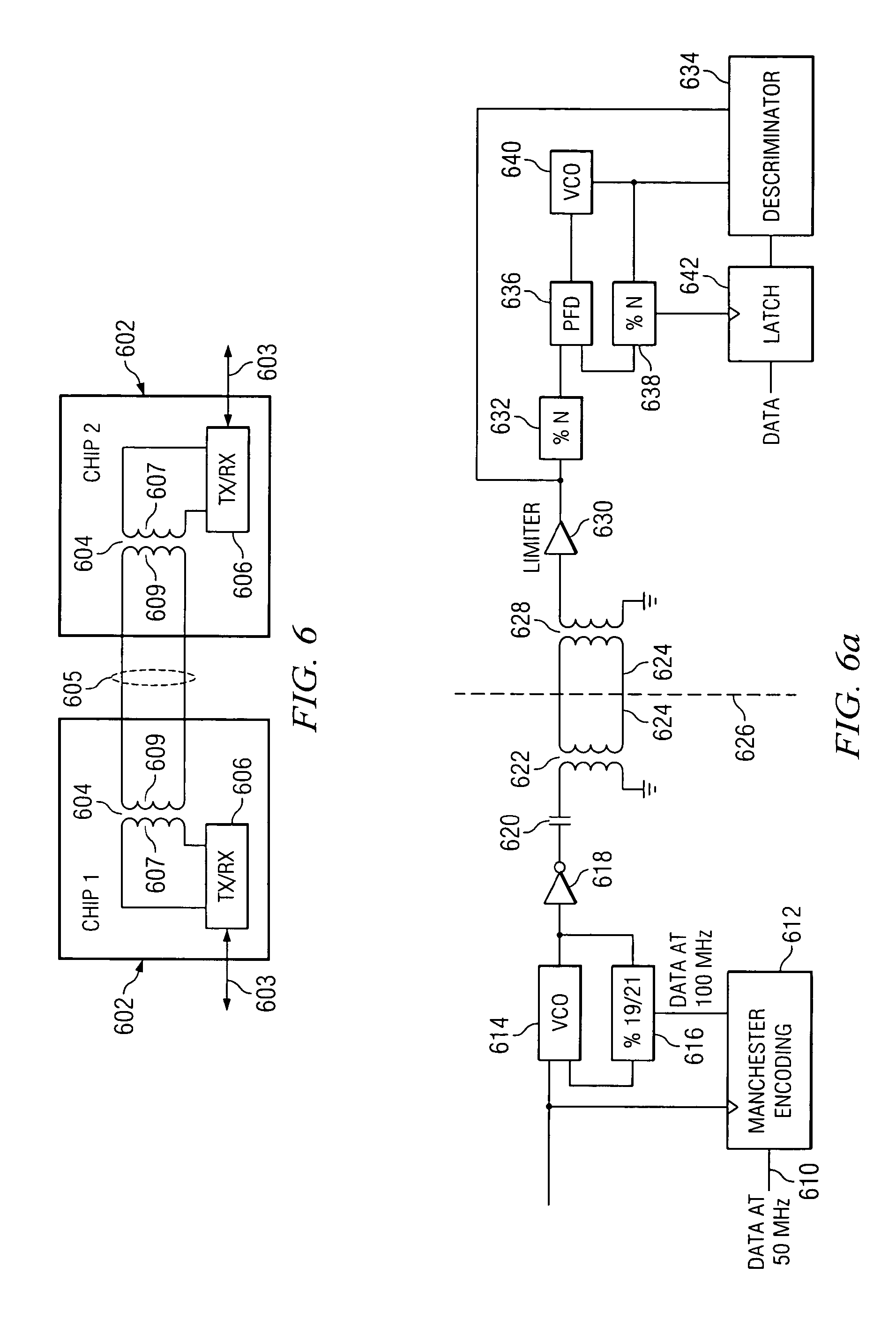 On chip transformer isolator