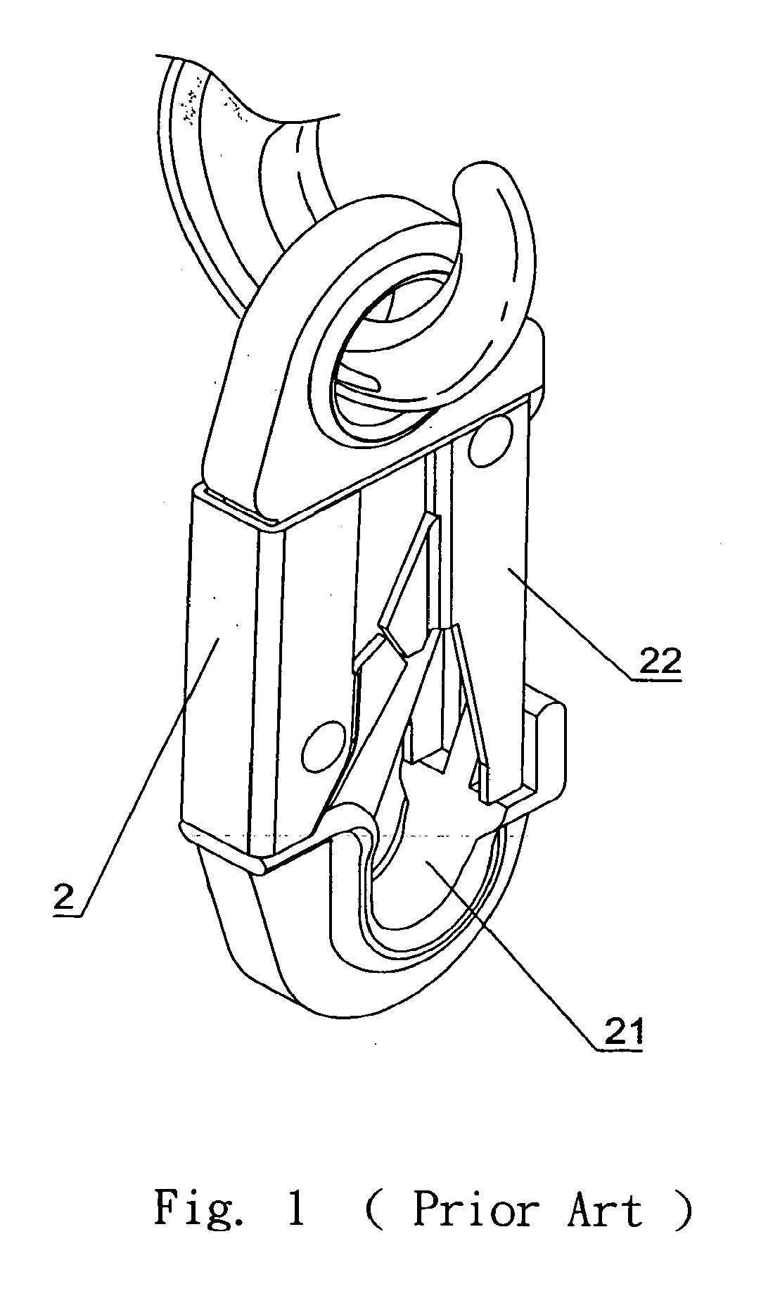 Hook elastic body protective device for heavy object crane hook