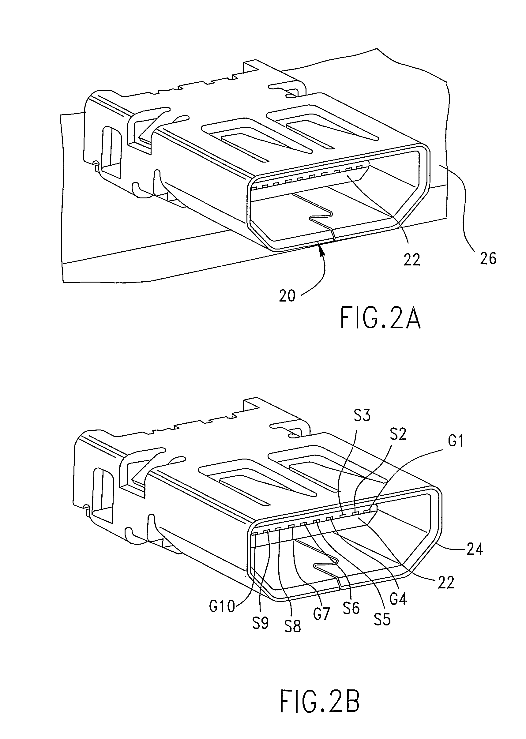 Impedance controlled electrical connector