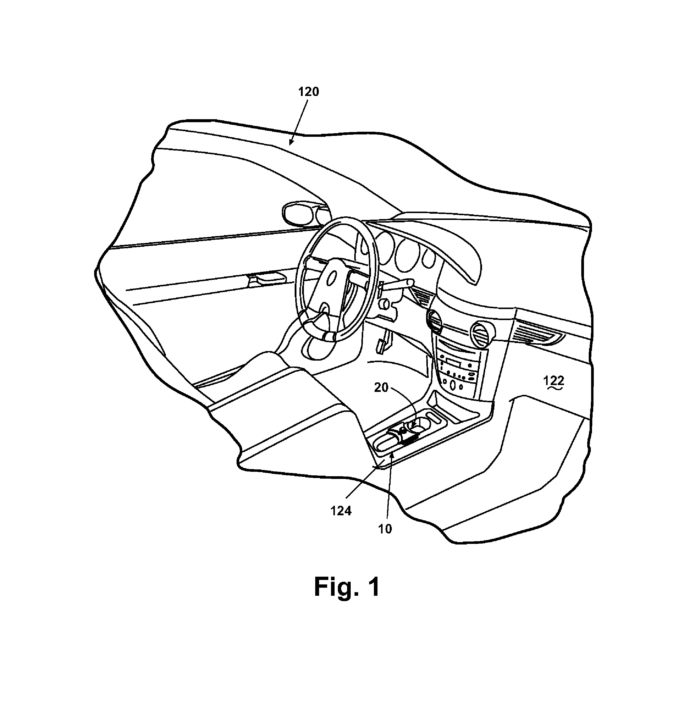 Multi-chamber vehicular beverage container holder with common actuator
