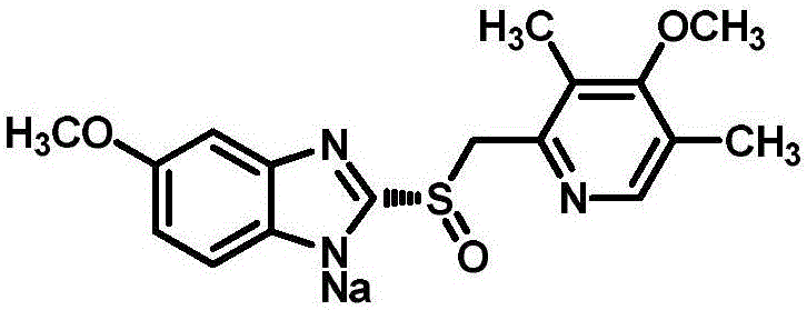 High-purity esomeprazole sodium preparation method