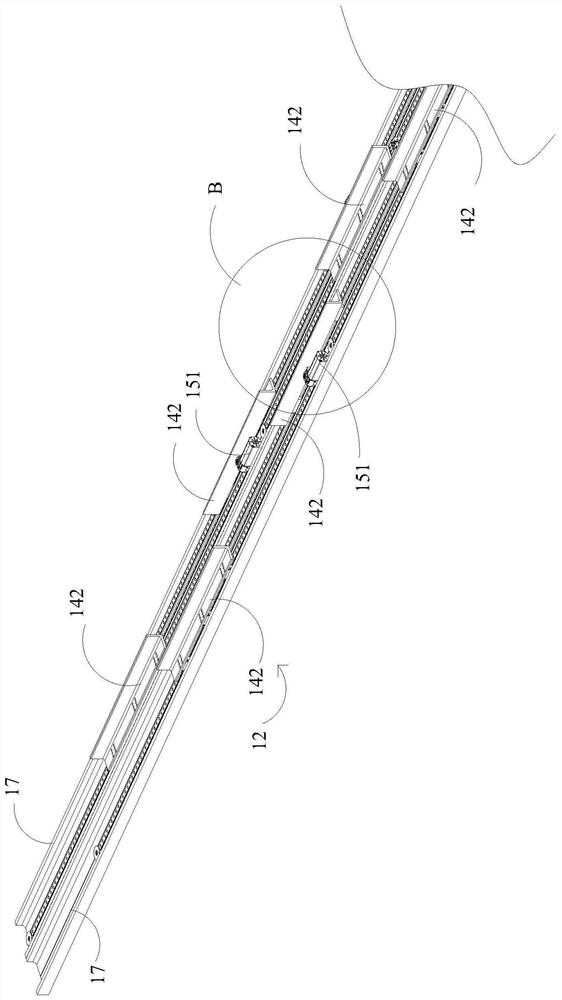 Platform sliding door system