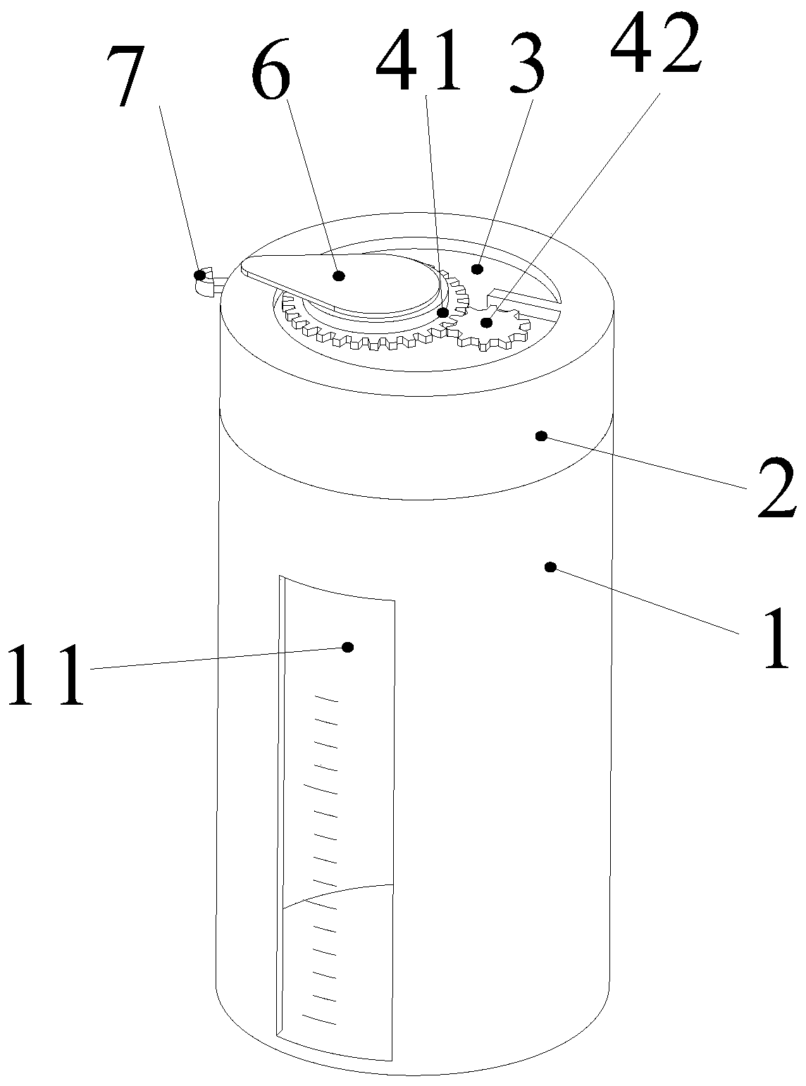 Safe sharp object box of syringe needle used for disassembling insulin pen