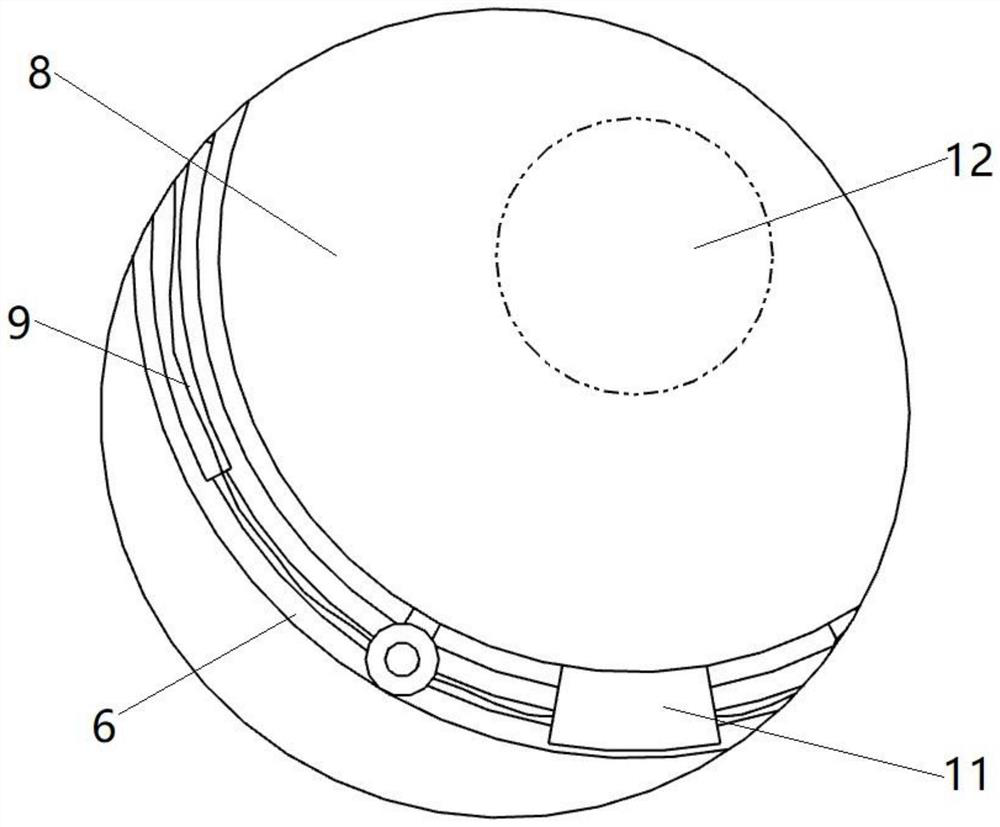 Intelligent anti-resonance and anti-collision fiber plastic landscape flower box for suspension bridge and anti-collision method