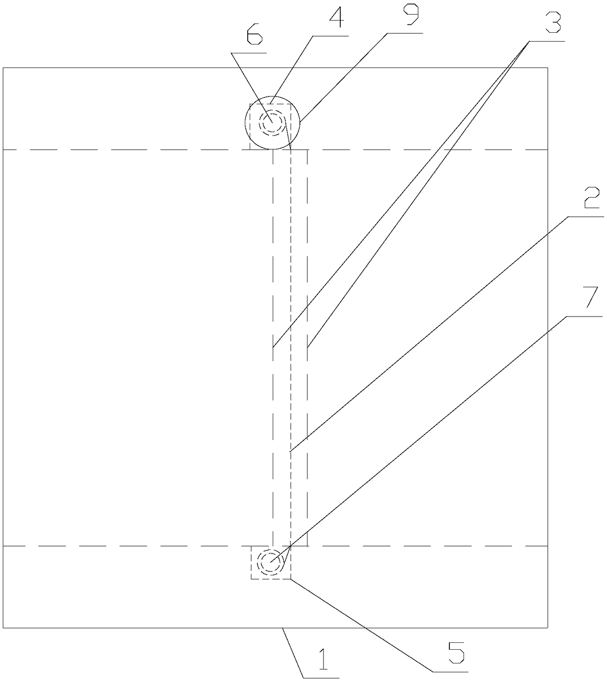 Water yield regulating mechanism with cork mesh curtain