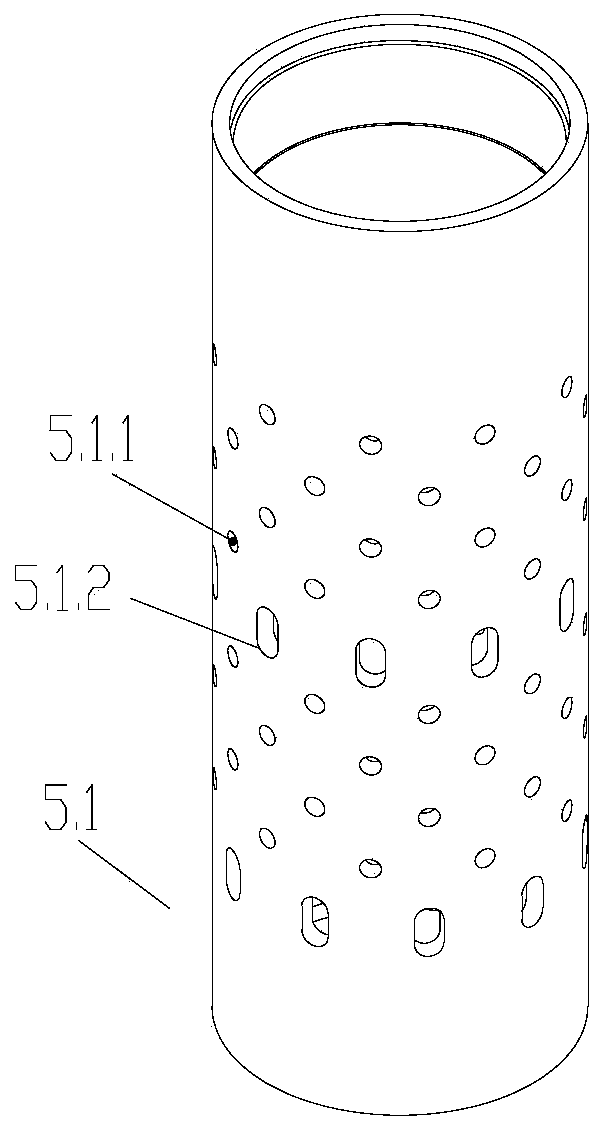 Oil-submerged pump sand-blocking-type suction inlet