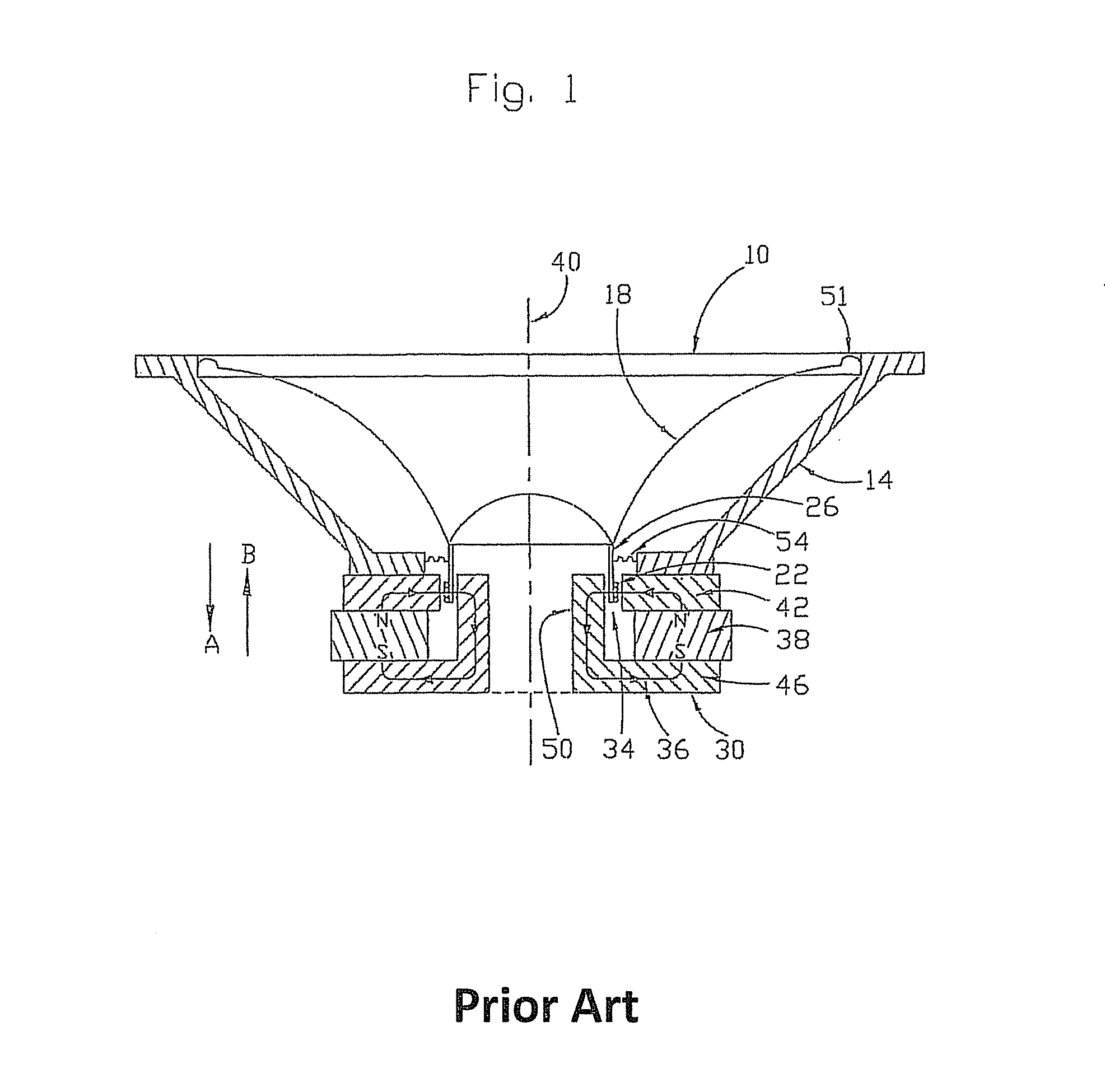 Electromagnetic lever diaphragm audio transducer