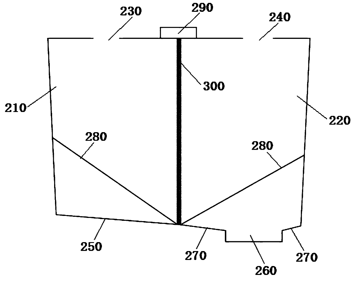 Water-based gloss oil circulating heating device