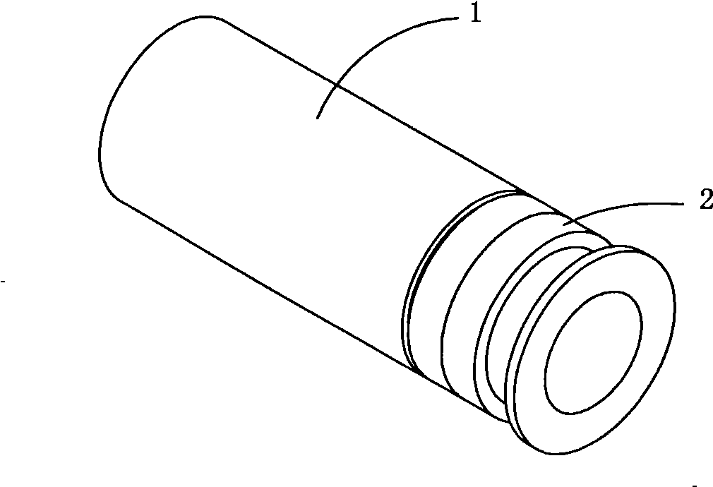 Cuprum aluminum socket connector for conductivity as well as manufacturing method and use thereof