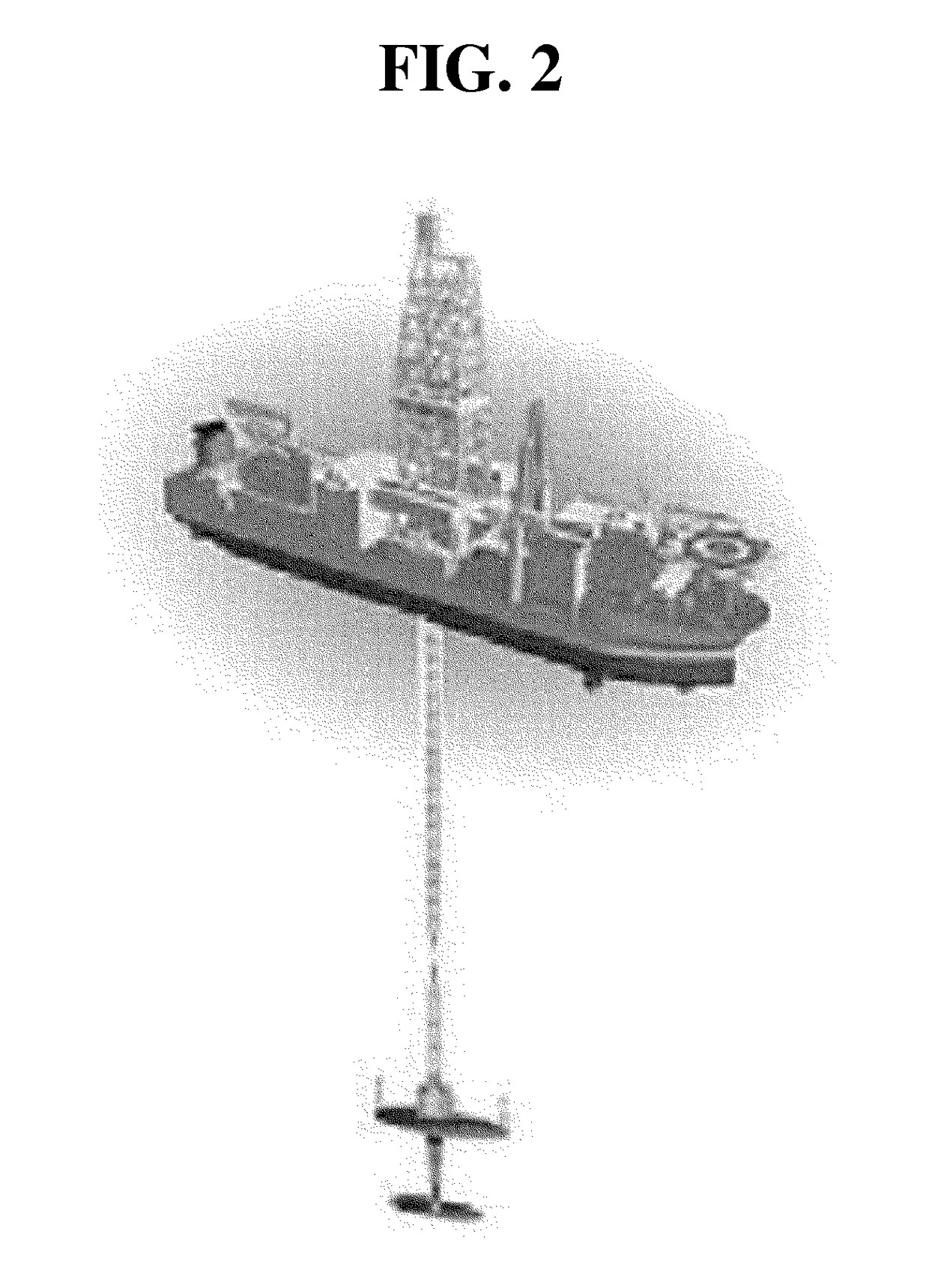 Method and system for static and dynamic positioning or controlling motion of marine structure