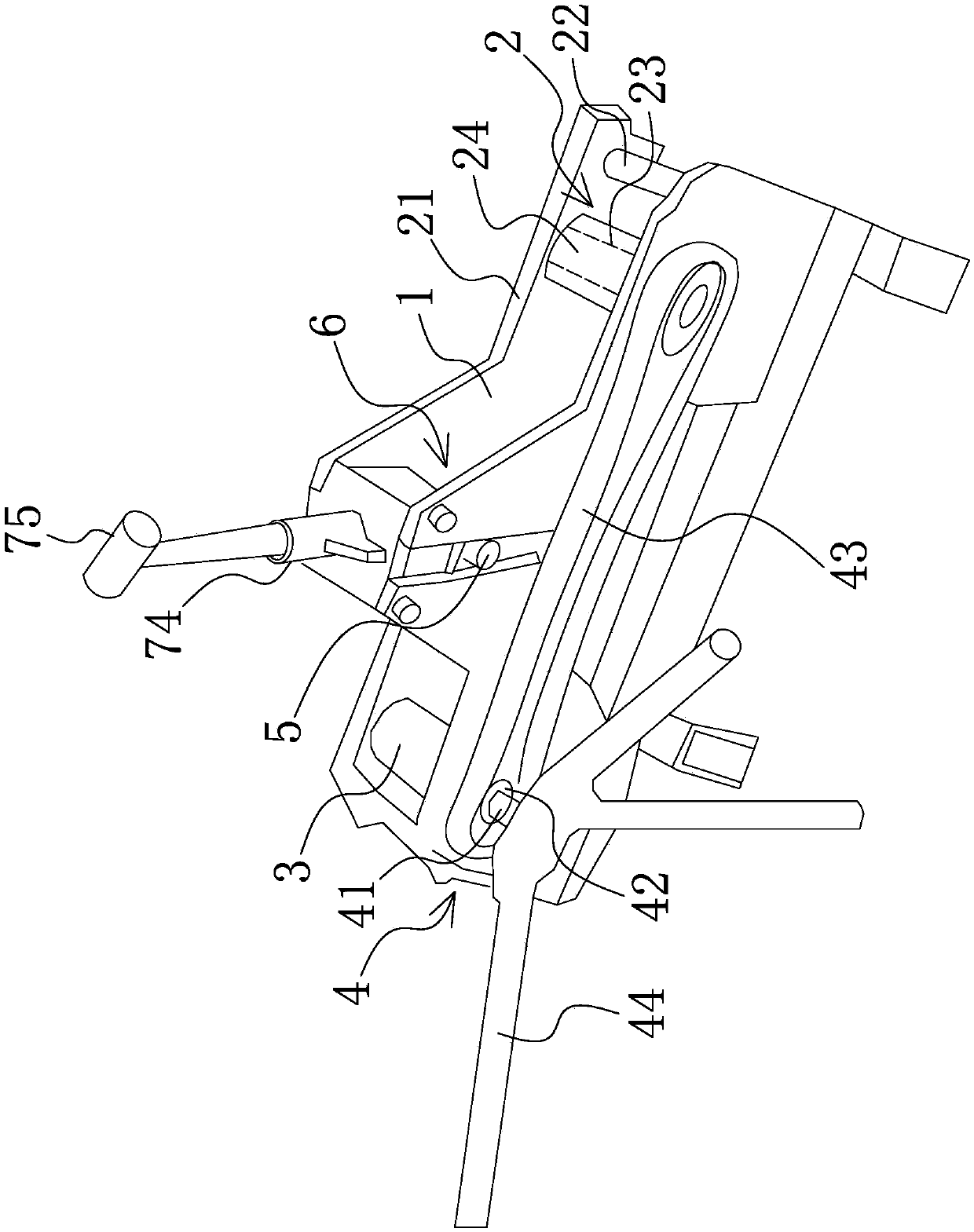 Simple type roll bending machine