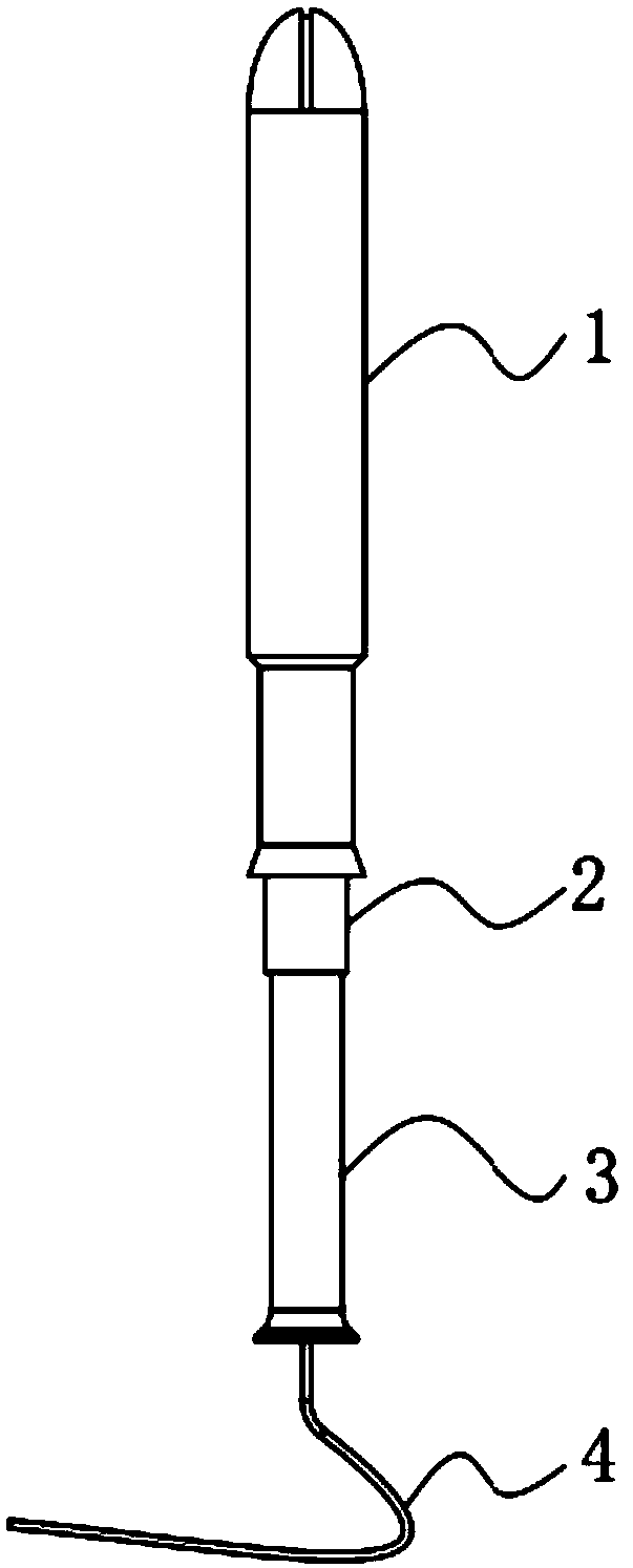 Catheter drug type menstruation tampon for treating colpitis and preparation method thereof