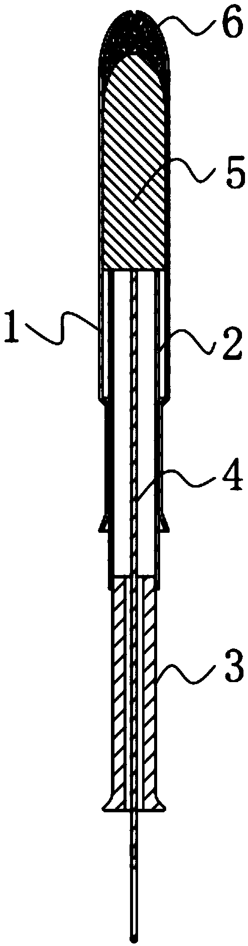 Catheter drug type menstruation tampon for treating colpitis and preparation method thereof