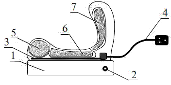 Hair and cervical vertebrae health-care pillow