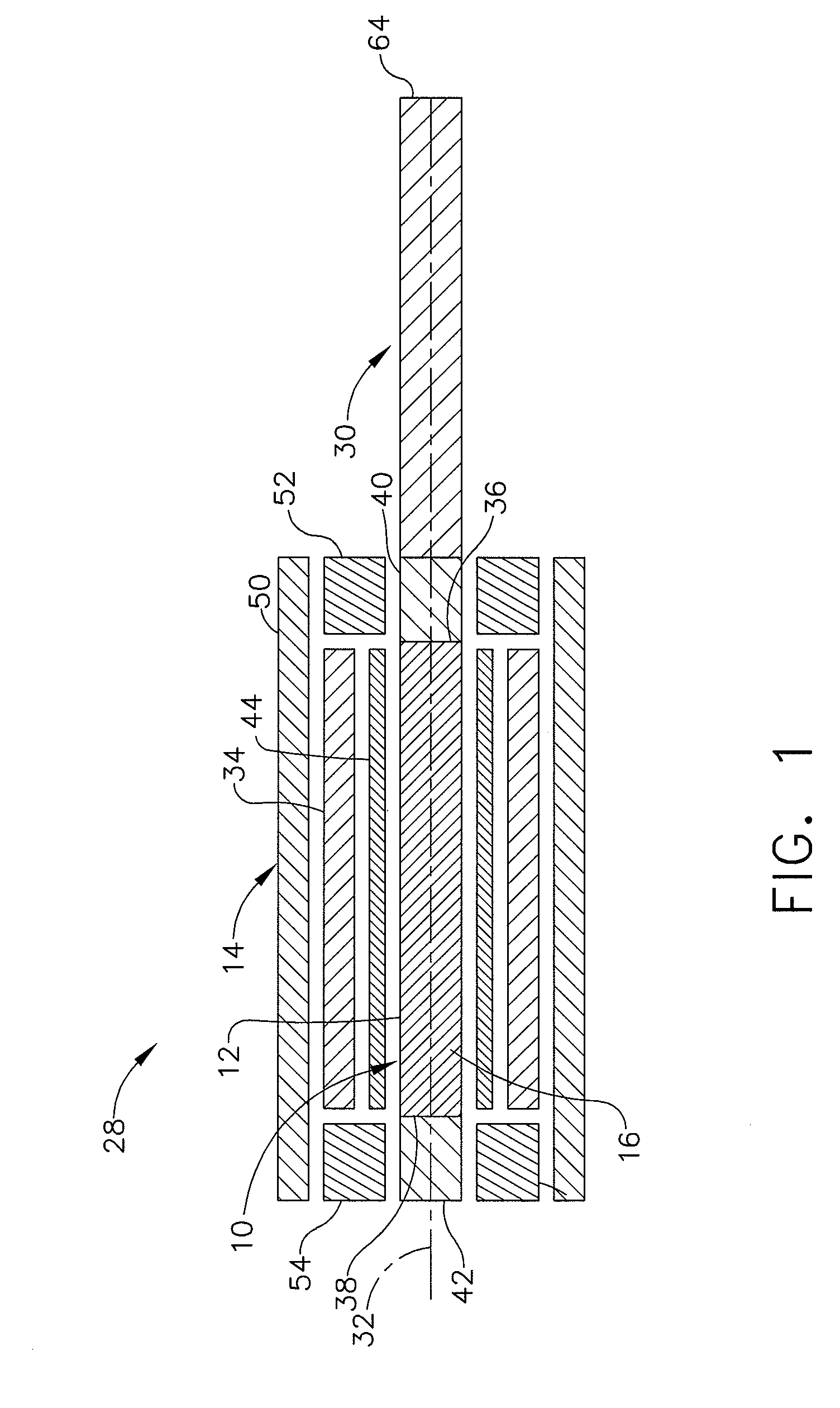 Magnetostrictive actuator of a medical ultrasound transducer assembly, and a medical ultrasound handpiece and a medical ultrasound system having such actuator
