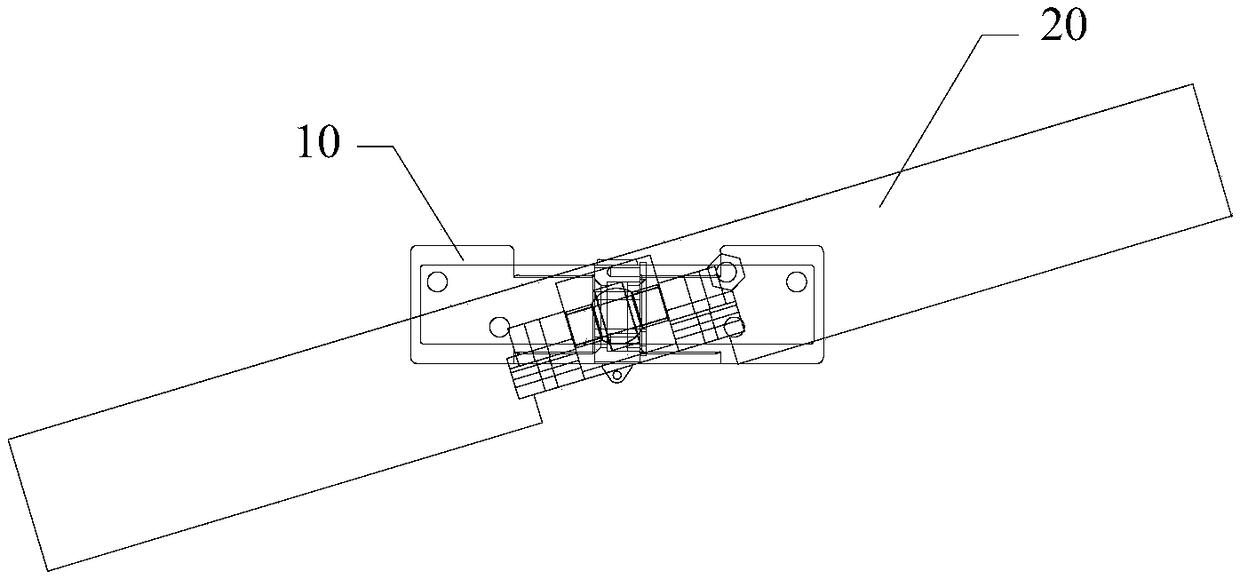 Connecting device and sorting machine