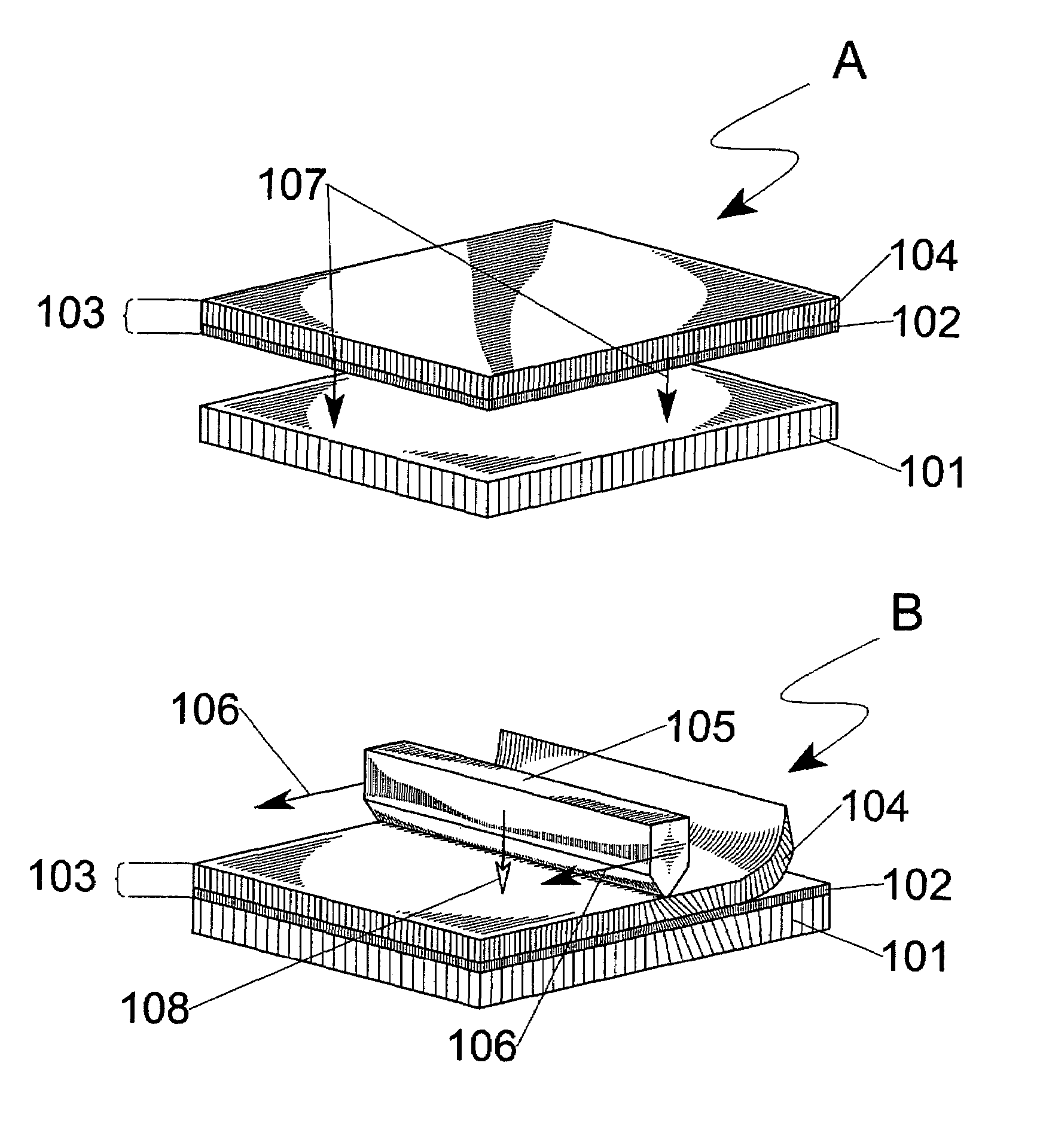 Method and device for transferring anisotropic crystal film from donor to receptor, and the donor