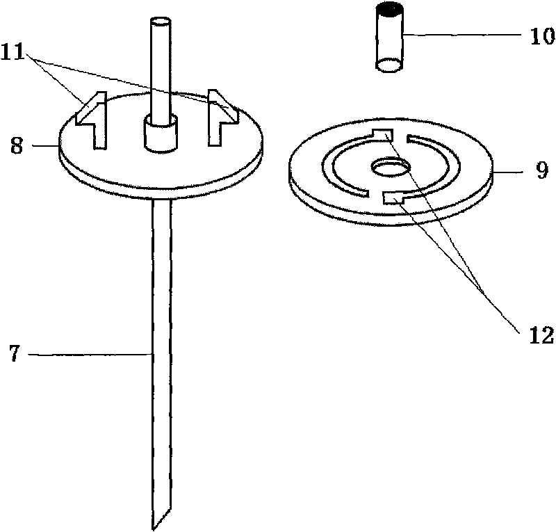 Jugular vein microdialysis probe and probe guiding device