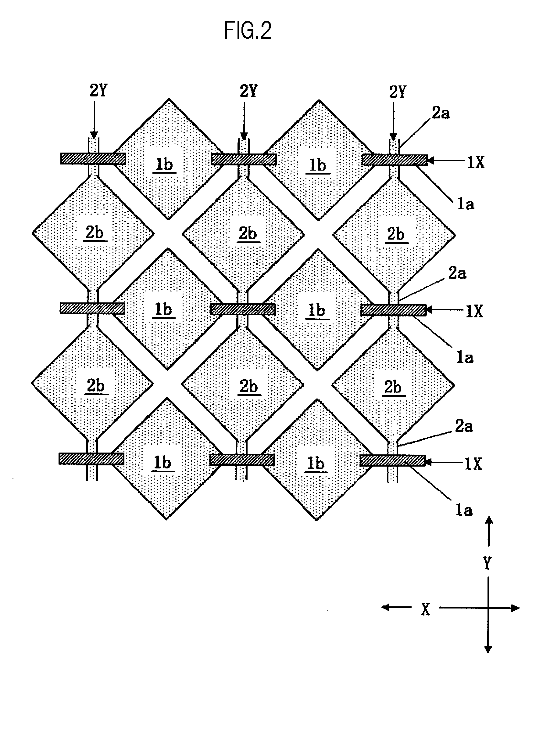 Display device with touch panel