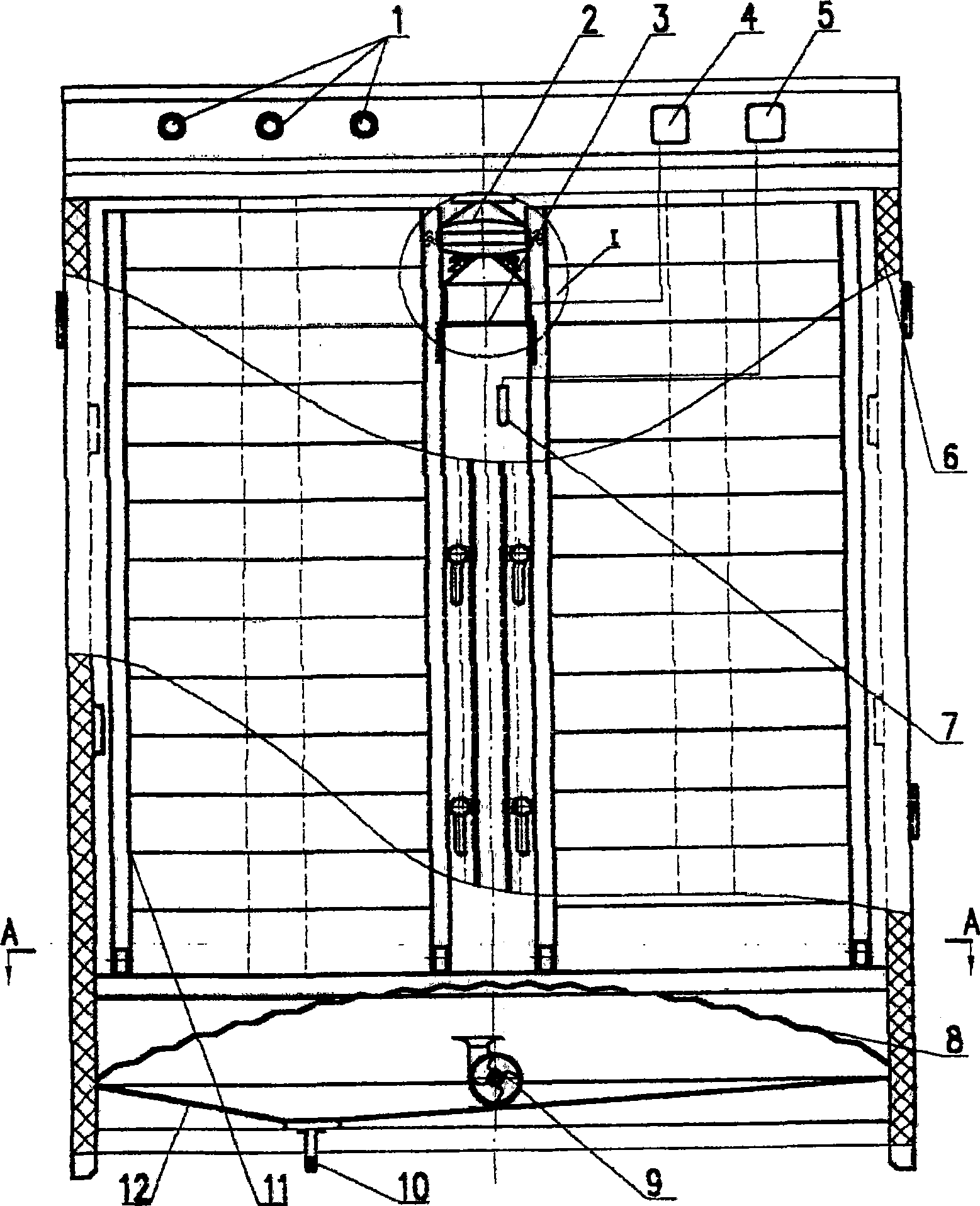 Steamed bread leavening technical process and apparatus