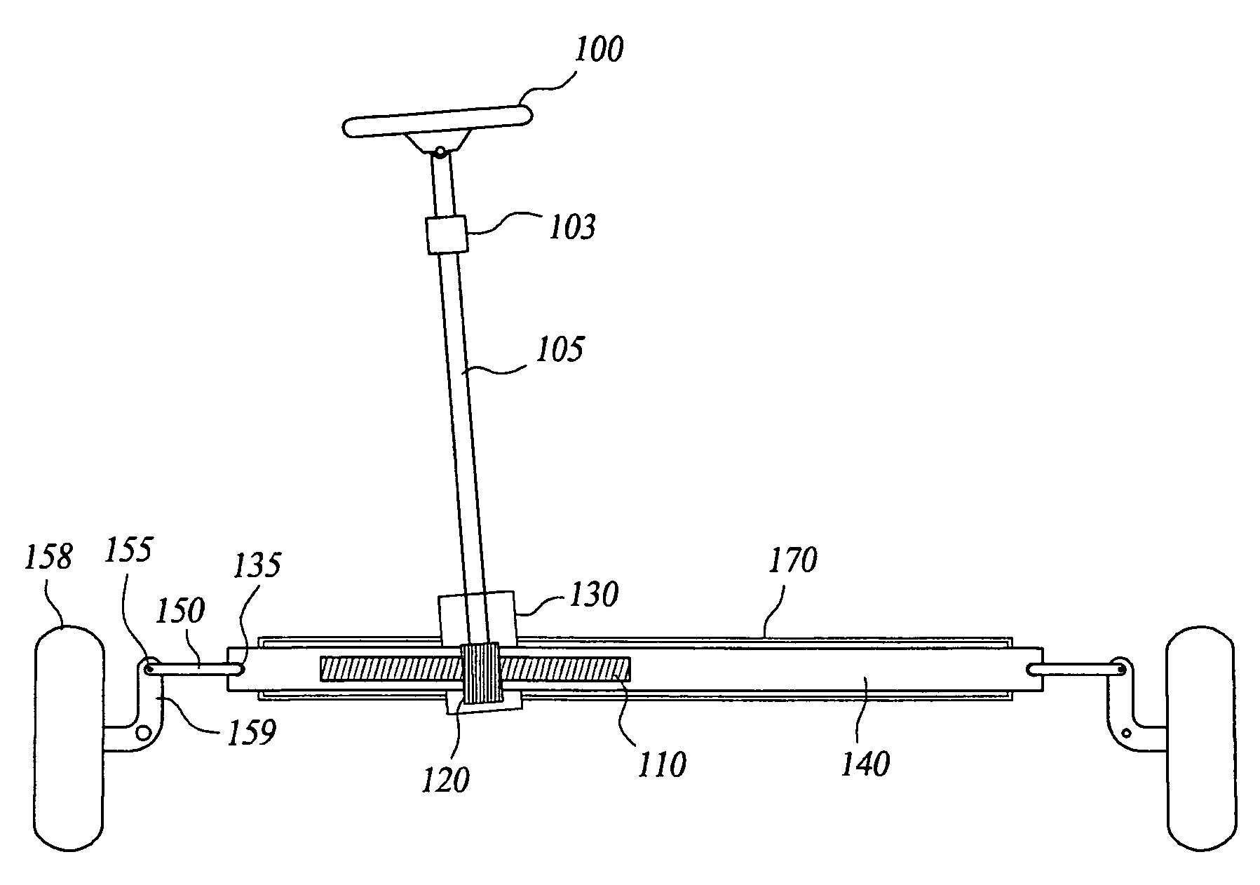 Apparatus for automatically adjusting clearance of support yoke