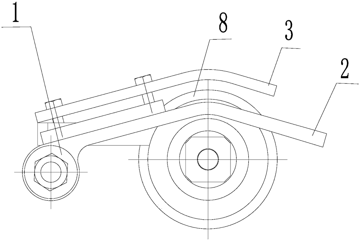 Novel tipping paper cutting device