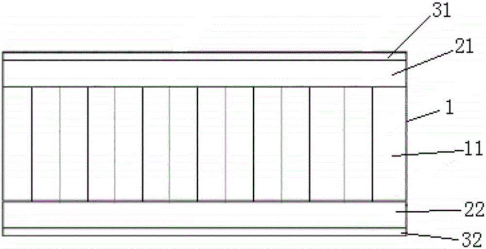 Plastic-covered plywood building formwork and preparation method thereof
