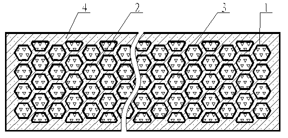 Sound-proof, heat-insulated and flame-retardant lightweight aggregate magnesite coagulating composite material and composite plate thereof