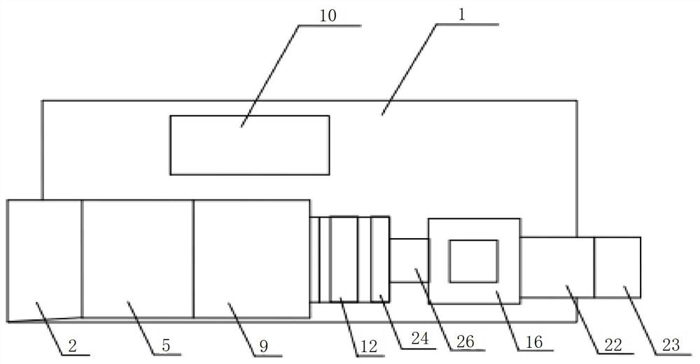 Energy-saving and environment-friendly civil engineering construction waste treatment device