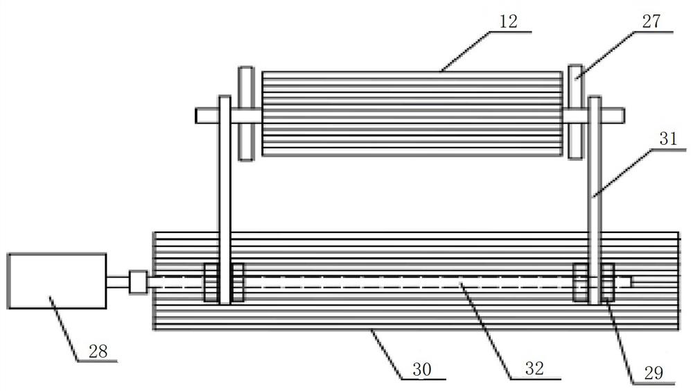 Energy-saving and environment-friendly civil engineering construction waste treatment device